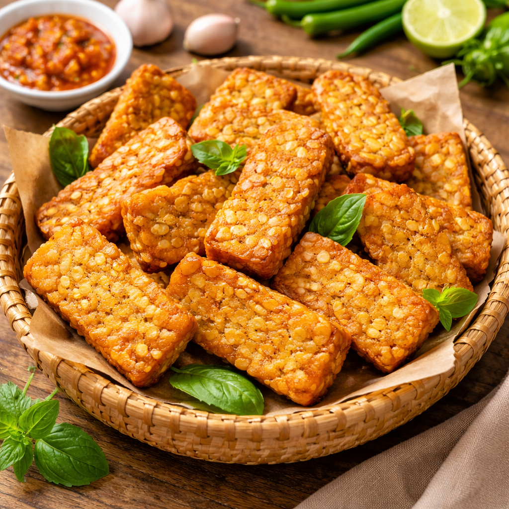 Tempe Goreng Warteg Gang Mangga